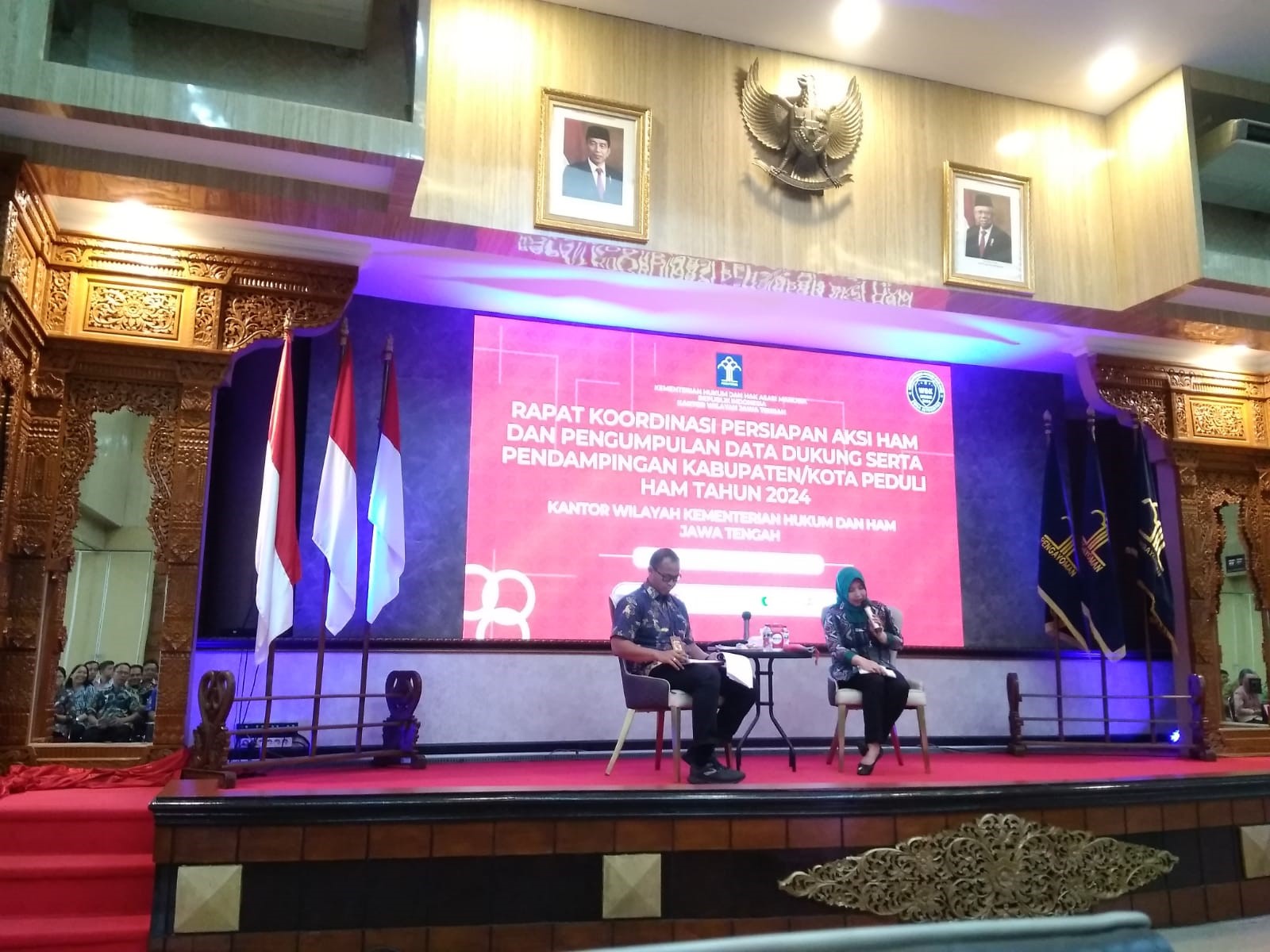 Rapat Koordinasi Persiapan Aksi HAM Dan Pengumpulan Data Dukung Serta Pendampingan Kabupaten /Kota Peduli HAM Tahun 2024